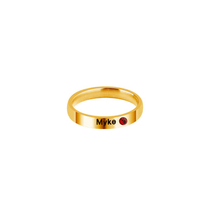 Elegant Classic Ring – Gold & Silver